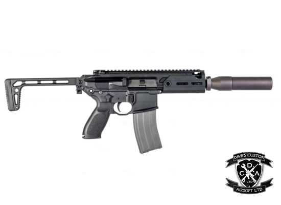 APFG SIG MCX GBB サプレッサー　中古 APFG 004BK MCX Rattler GBB Rifle (Black)